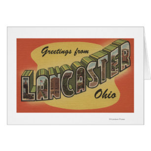 Lancaster, Ohio - Large Letter Scenes