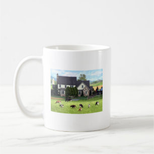 Lancaster PA - Family Farm With Cows in Pasture Coffee Mug