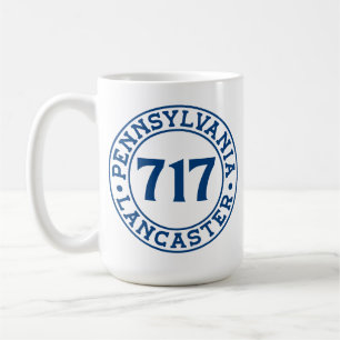Lancaster Pennsylvania 717 Area Code  Coffee Mug