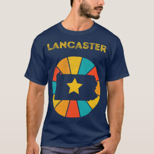 Lancaster Pennsylvania Vintage Distressed Souvenir T-Shirt
