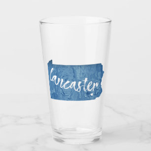 Lancaster Pennsylvania Wood Grain Glass