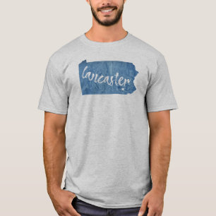 Lancaster Pennsylvania Wood Grain T-Shirt