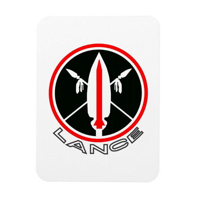 Lance flexible magnet with LANCE rocker (Vertical)