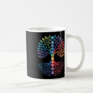 Lanced Realms Sacred Geometry Tree Mandala Chakra Coffee Mug