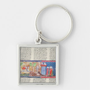 Lancelot proves his love keychain