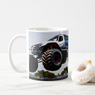 Lancement d'un camion monstre, Mug de café