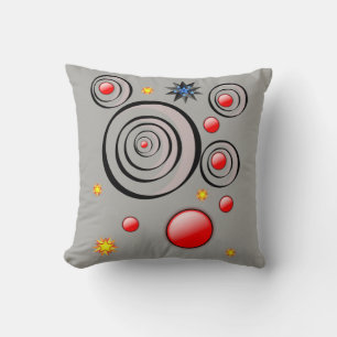 lancer le coussin décore abstrait