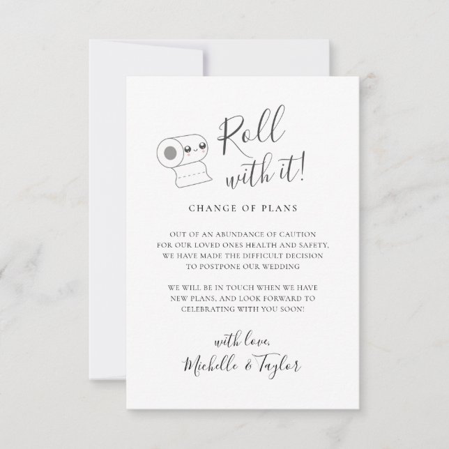 Lancer mignon avec elle Reportée Modifier la carte (Devant)