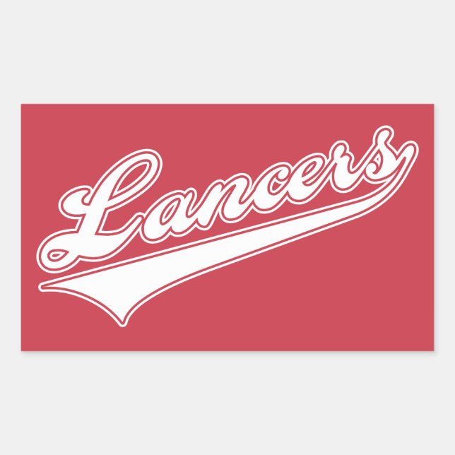 Lancers Script Sticker (Front)