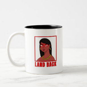 Land Back Two-Tone Coffee Mug