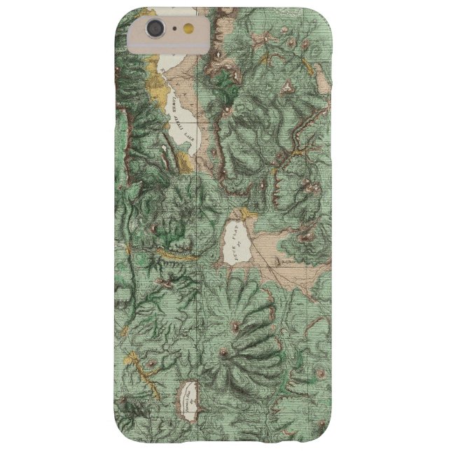 Land Classification Map of Nevada Case-Mate iPhone Case (Back)