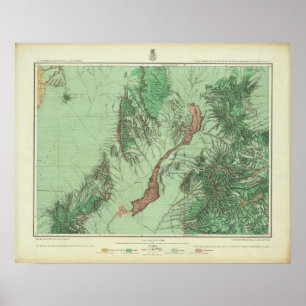 Land Classification Map of Southwestern New Mexico Poster