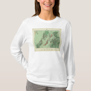 Land Classification Map of Southwestern New Mexico T-Shirt