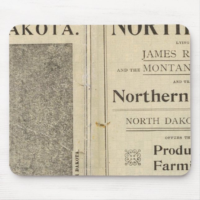 Land Grant of North Dakota Mouse Pad (Front)