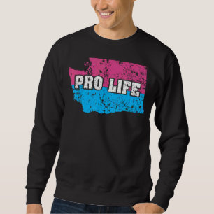 Land Map Us State Washington Abortion Flag Choose Sweatshirt