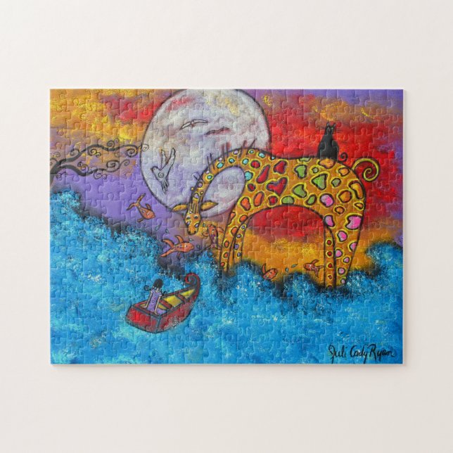 Land Meets Sea Puzzle (Horizontal)