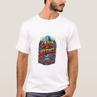 Land of Heroes - Brave and Bold T-Shirt
