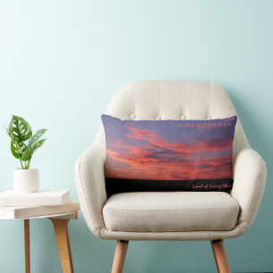 Land of Living Skies Lumbar Pillow