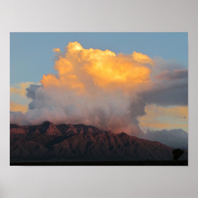 Land of the Big Sky Santa Fe NM Poster (Front)