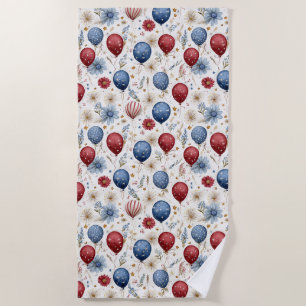 Land of the Free, 250 Years of Freedom Beach Towel