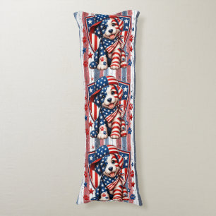Land of the Free, 250 Years of Freedom Body Pillow