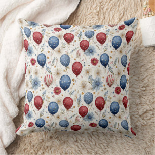 Land of the Free, 250 Years of Freedom Throw Pillow