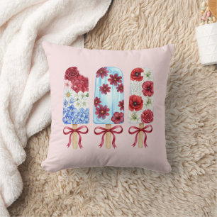 Land of the Free, 250 Years of Freedom Throw Pillow