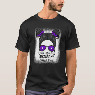 Land Of The Free Because My Daddy Is Brave Girls P T-Shirt