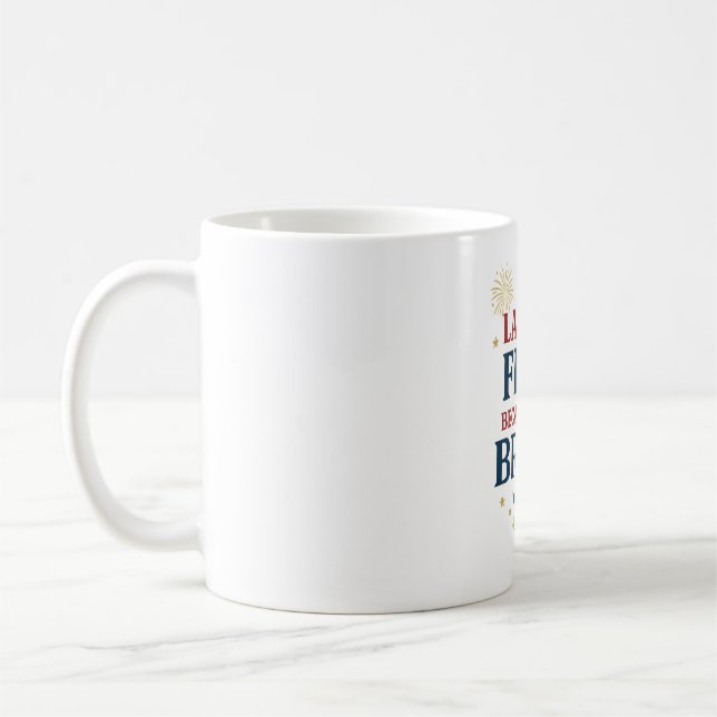 Land of the Free Because of the Brave Mug  (Left)