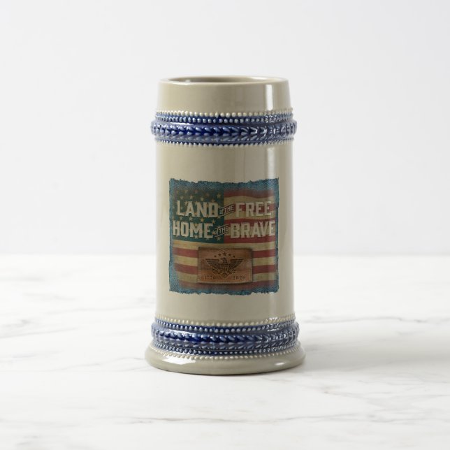 Land of the Free - Beer Stein (Center)