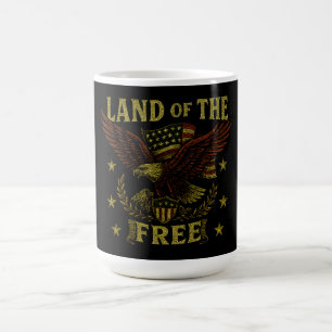 Land of the Free – Classic American Liberty Coffee Mug