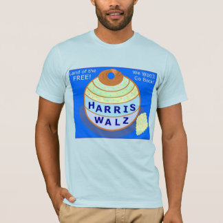 Land of the Free HARRIS-WALZ   T-Shirt
