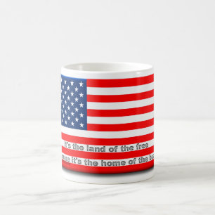 Land of the Free, Home of the Brave Mug
