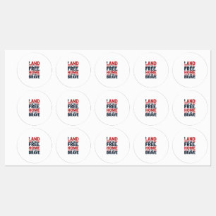 Land of the Free Home of the Brave USA Shirt