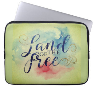 Land of the Free Laptop Sleeve