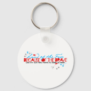 Land of the Free: Son Keychain