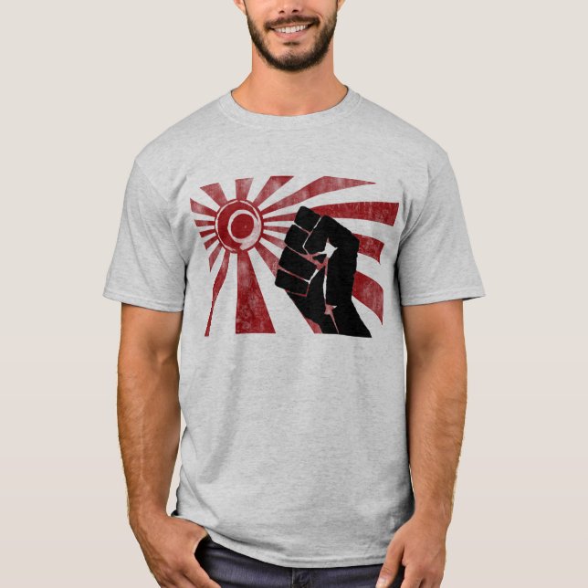 Land of the Rising Fist T-Shirt (Front)