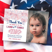 Land Of The Three Of July 3rd Birthday Photo