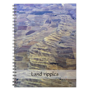 land ripples notebook
