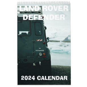 LAND ROVER DEFENDER 2024 Calendar, Off-Road Calendar