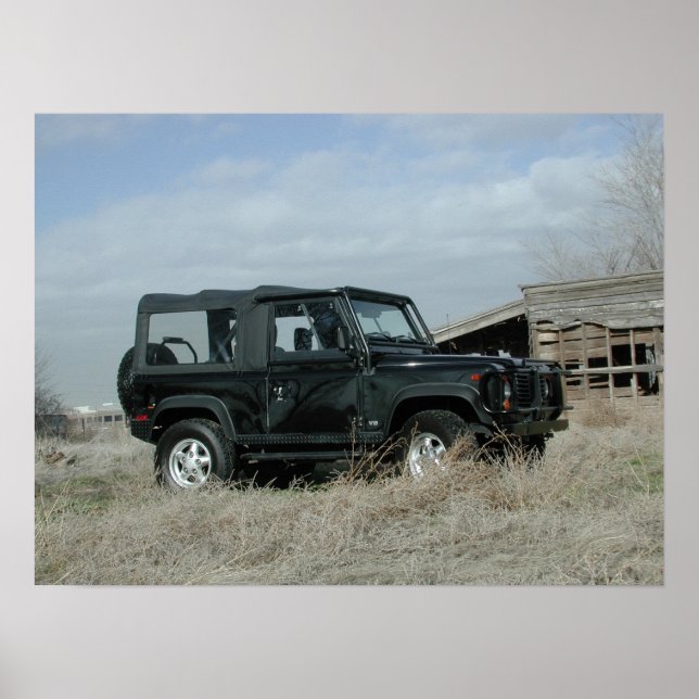 Land Rover Defender 90 Poster (Front)