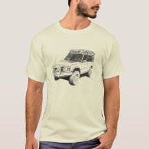 Land Rover Truck Art T-Shirt