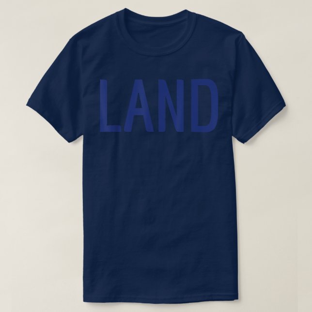 LAND  Scotland Two Part Combo Design  Scottish Fla T-Shirt (Design Front)