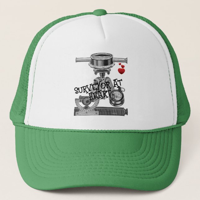 LAND SURVEYING LAND SURVEYOR GEOGRAPHICAL MEASURE TRUCKER HAT (Front)