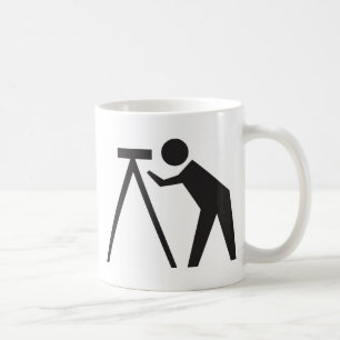 Land Surveyor at Work Coffee Mug