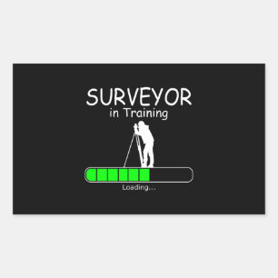 Land Surveyor in training is loading Bar Funny Sticker