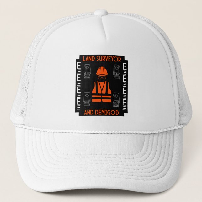 land surveyors trucker hat (Front)