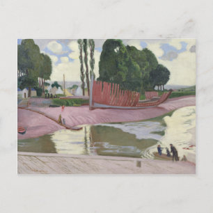 Landerneau River, 1924 Postcard