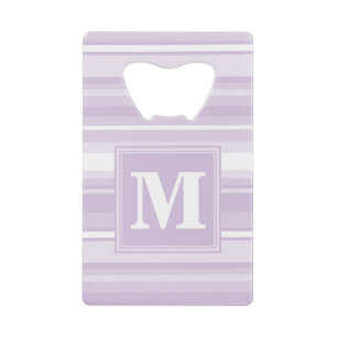 Landes violettes de chardon monogramme