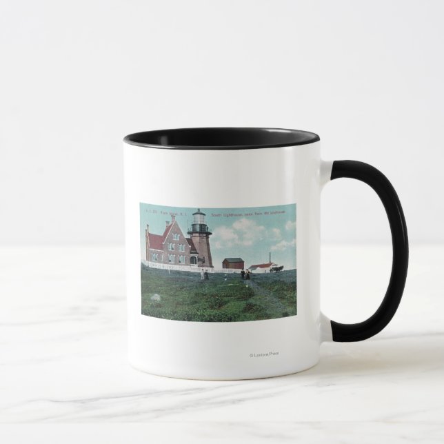 Landhouse View of the South Lighthouse Mug (Right)